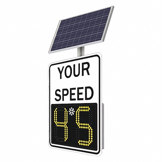 Solar Radar Speed Meter